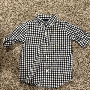 Old Navy Checkered Button Down Shirt